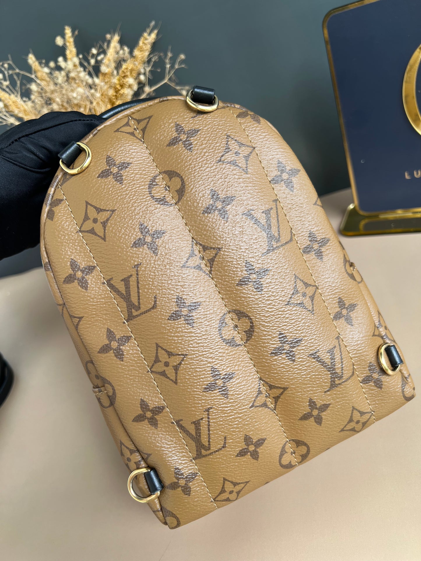 LOUIS VUITTON PALMSPRING MINI REVERSE MONOGRAM