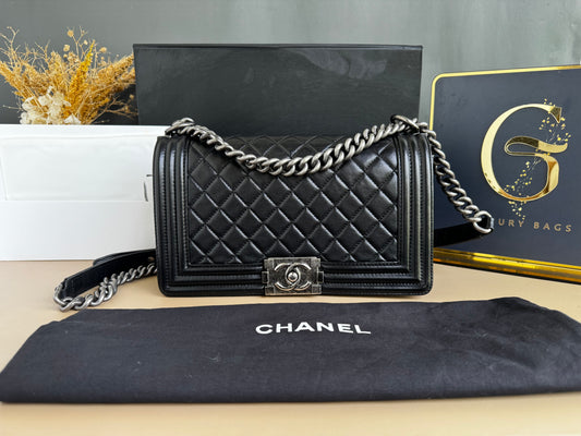CHANEL LE BOY OLD MEDIUM