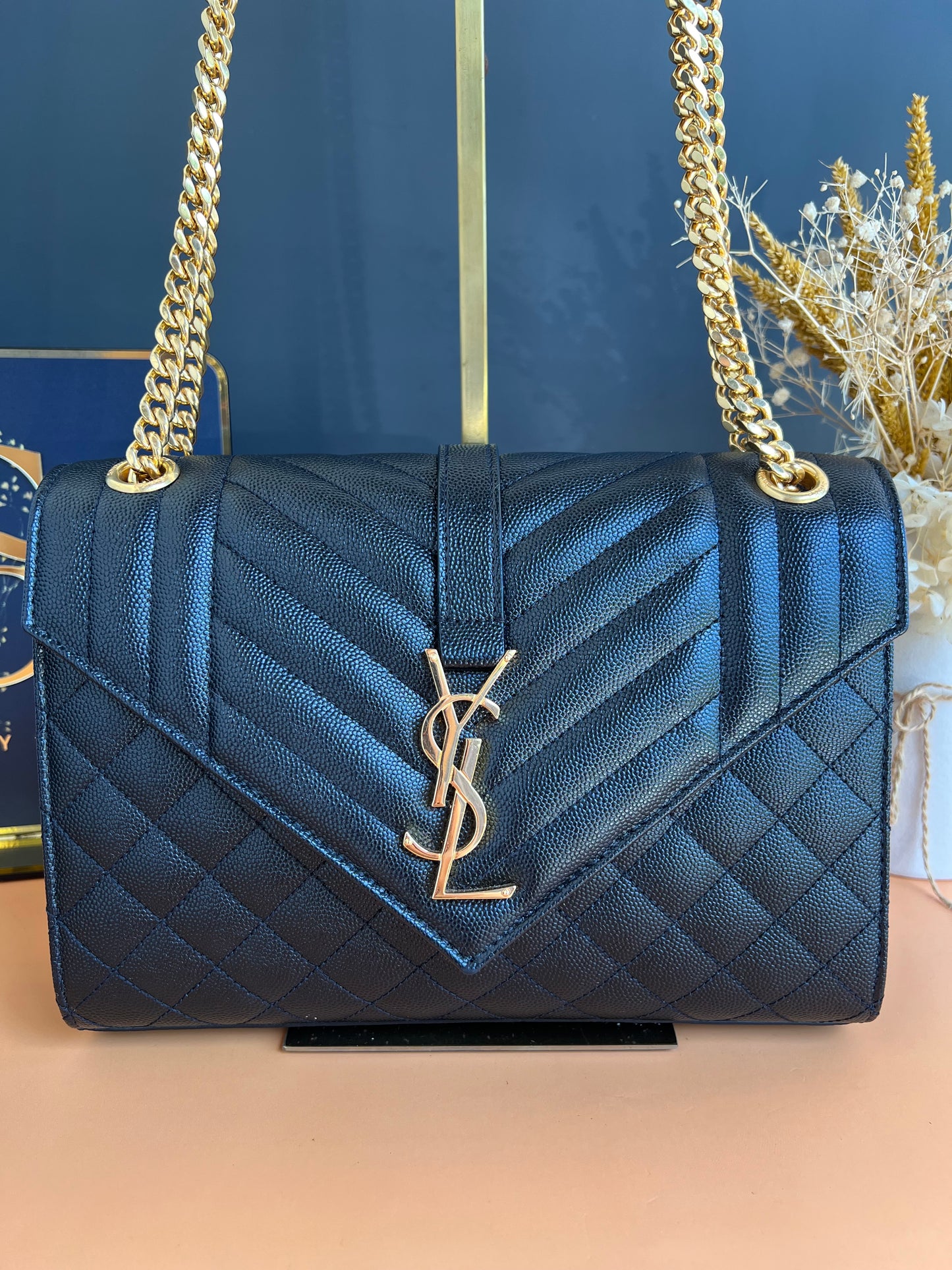 YSL SAINT LAURENT ENVELOPE FLAP SMALL