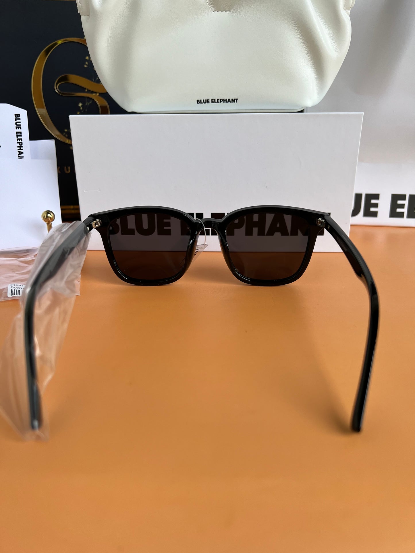 BLUE ELEPHANT SUNGLASSES DUSTIN BLACK