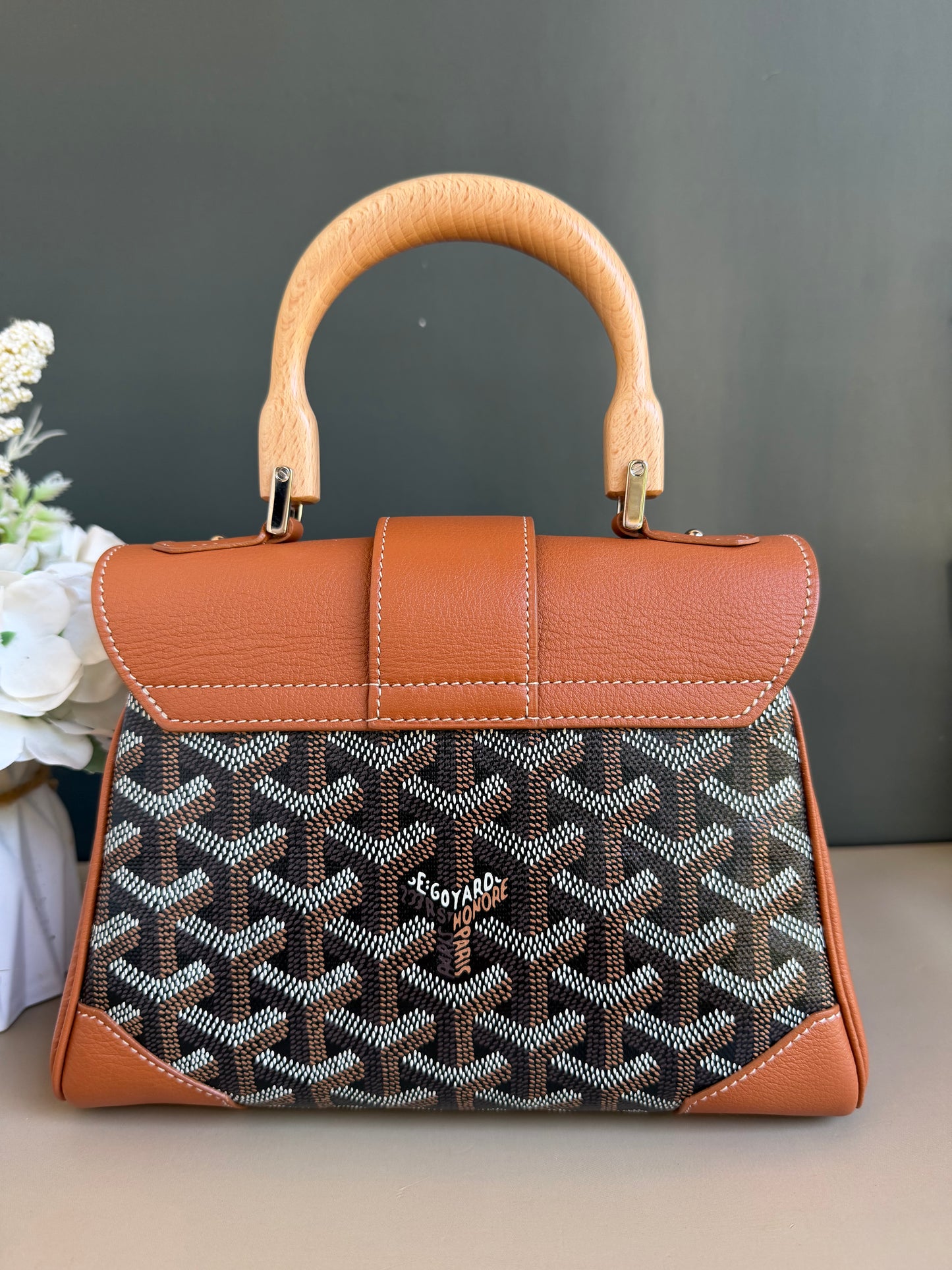 GOYARD MII SAIGON TAN/BLACK