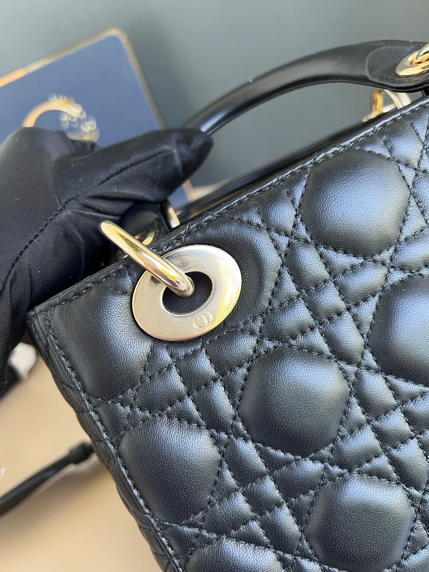 LADY DIOR SMALL ABC STRAP