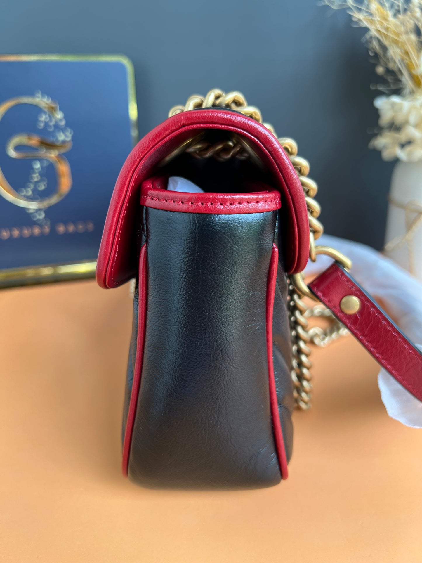 GUCCI MARMONT FLAP SMALL