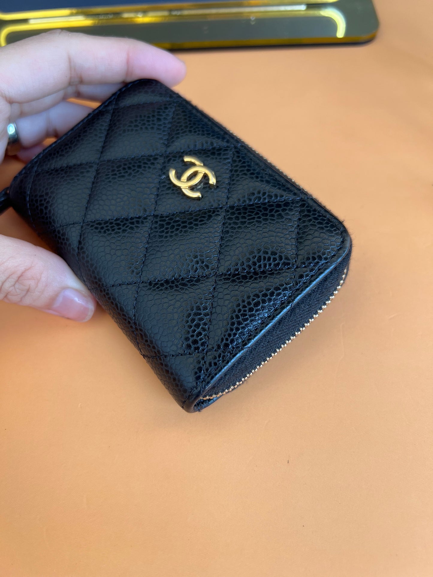 CHANEL ZIPPY CARD HOLDER