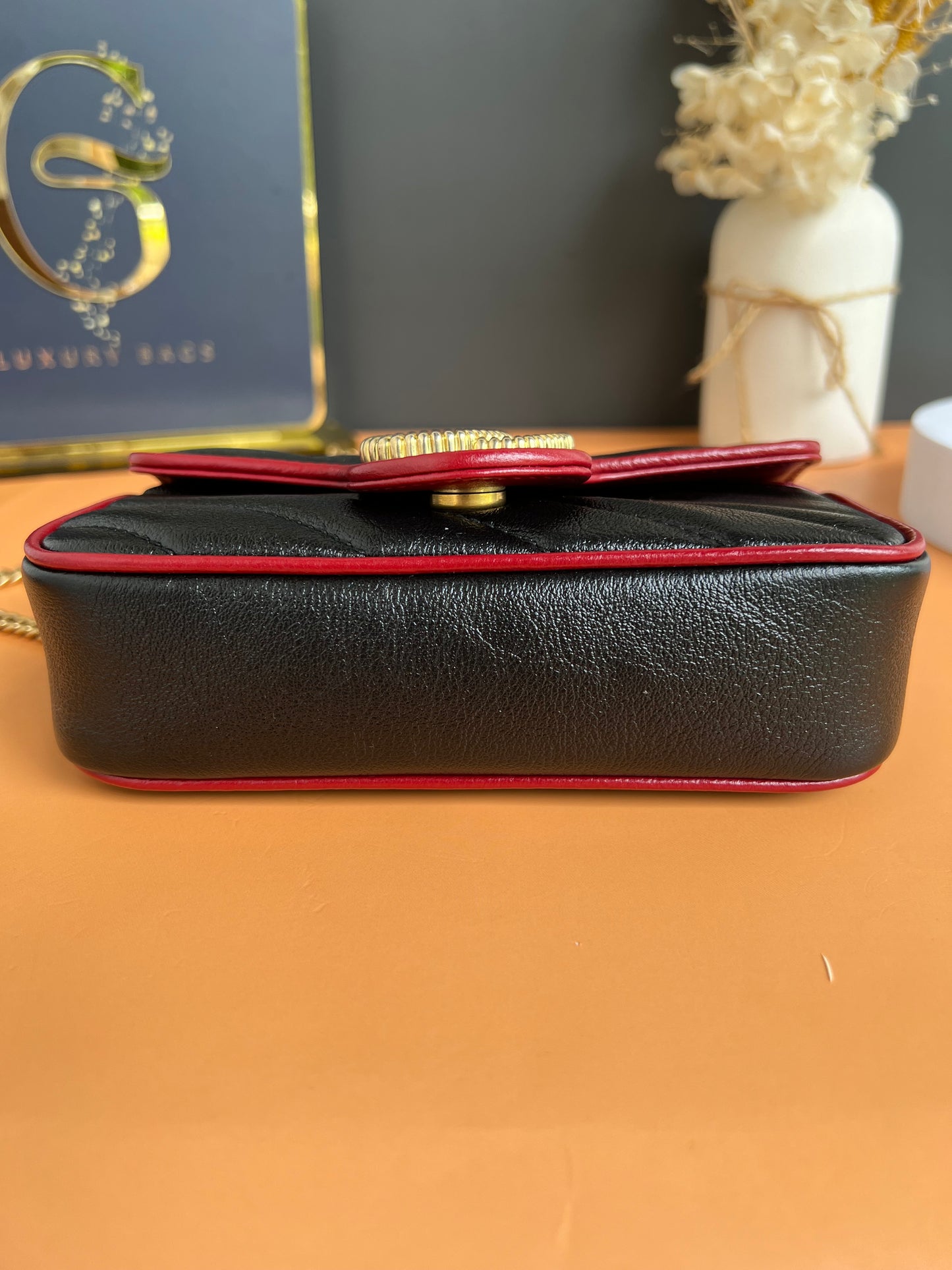 GUCCI MARMONT MINI FLAP