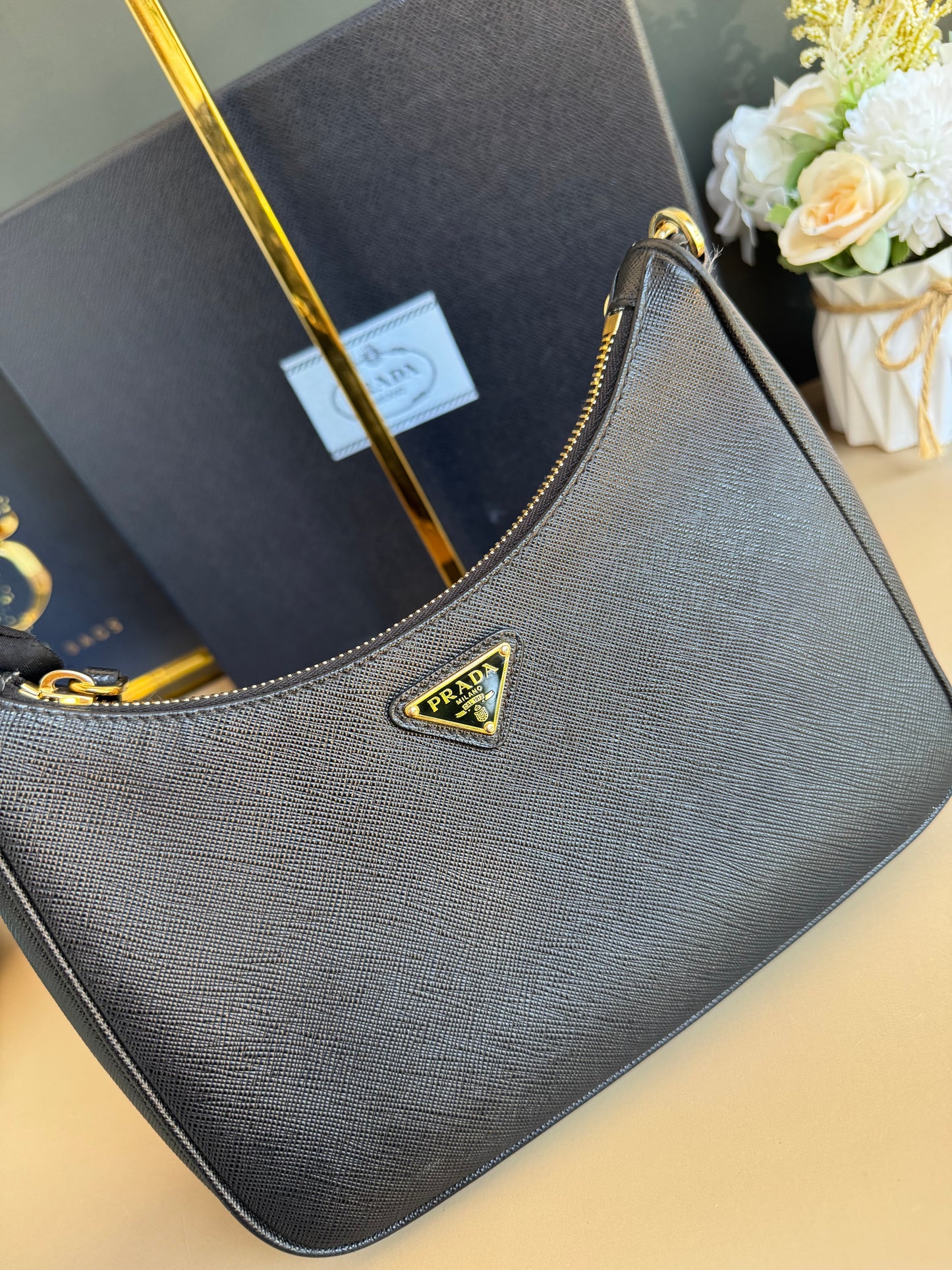 PRADA MULTI POCHETTE SAFFIANO