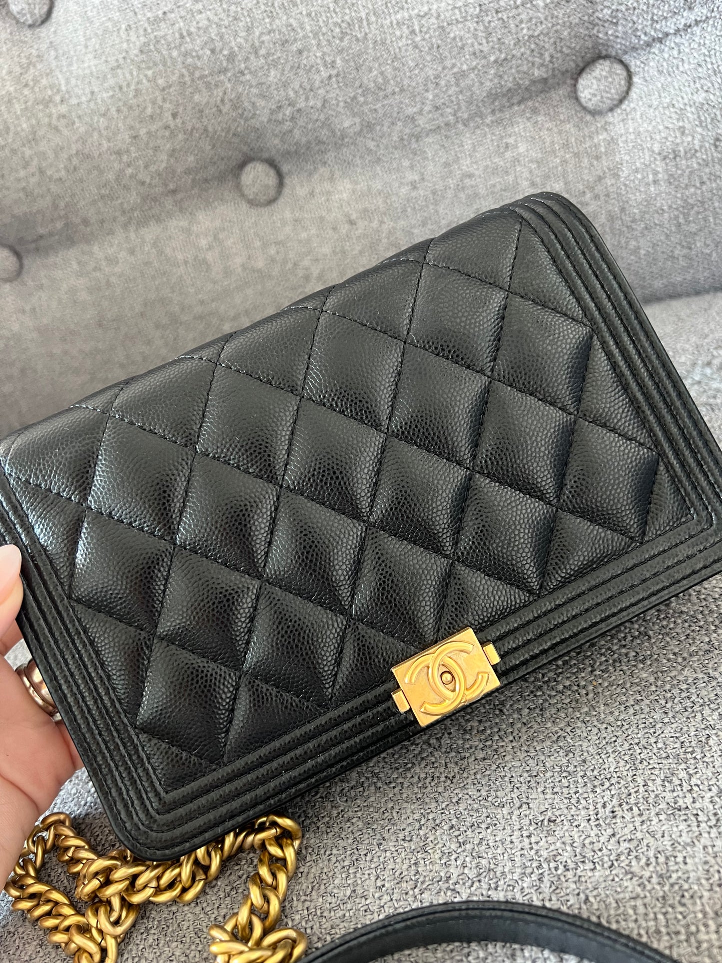 CHANEL LE BOY WOC