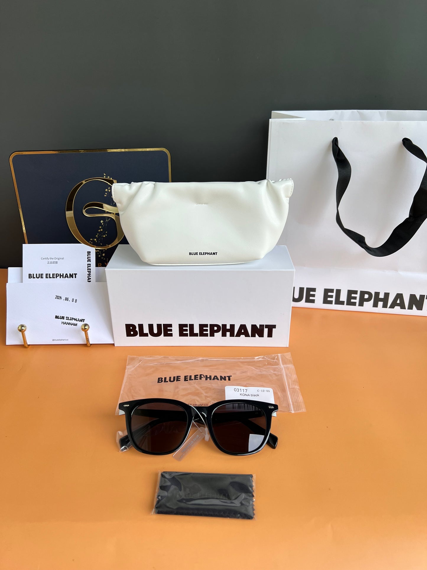 BLUE ELEPHANT SUNGLASSES KONA BLACK