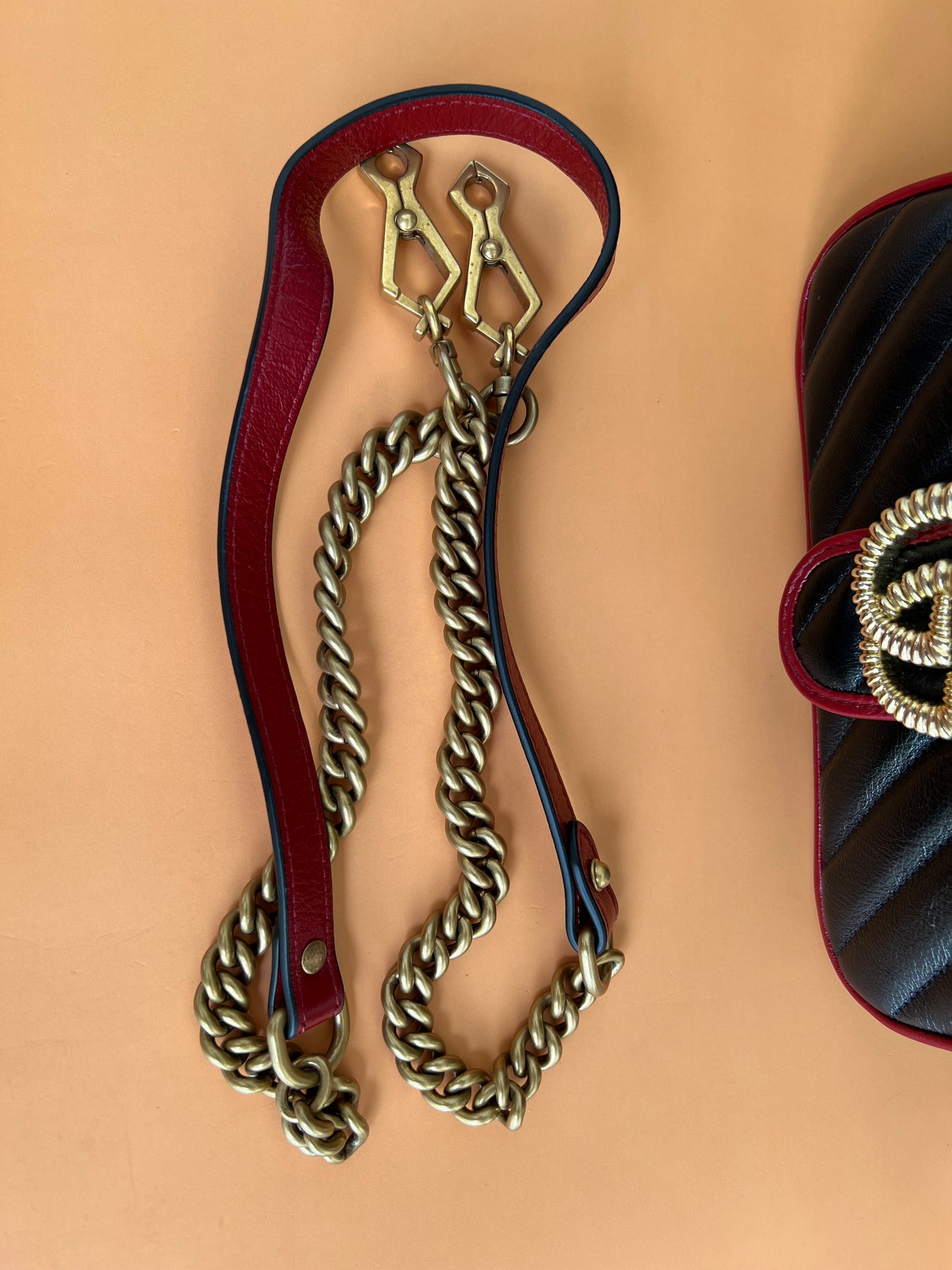 GUCCI MARMONT TOP HANDLE MINI