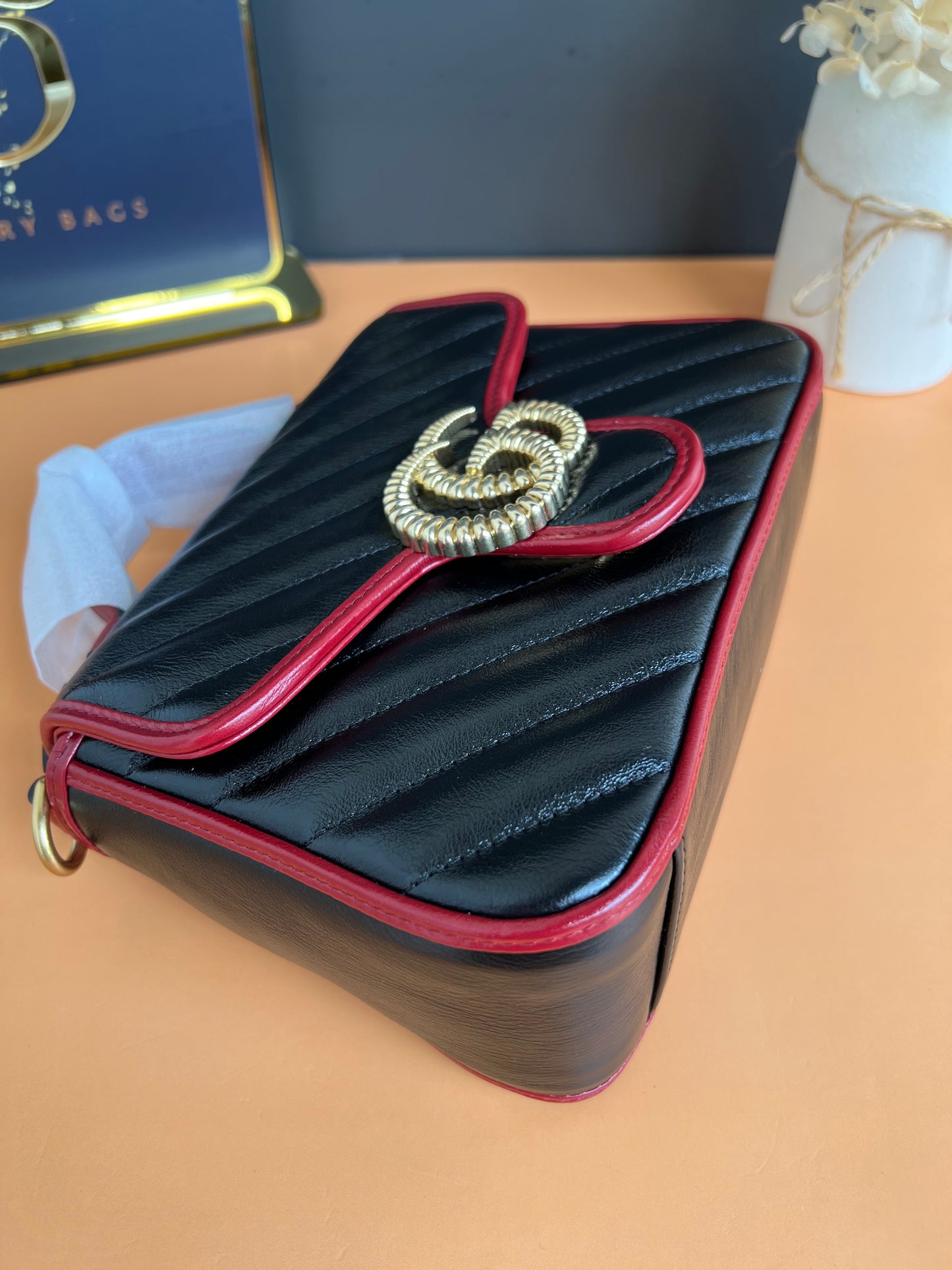 GUCCI MARMONT TOP HANDLE MINI