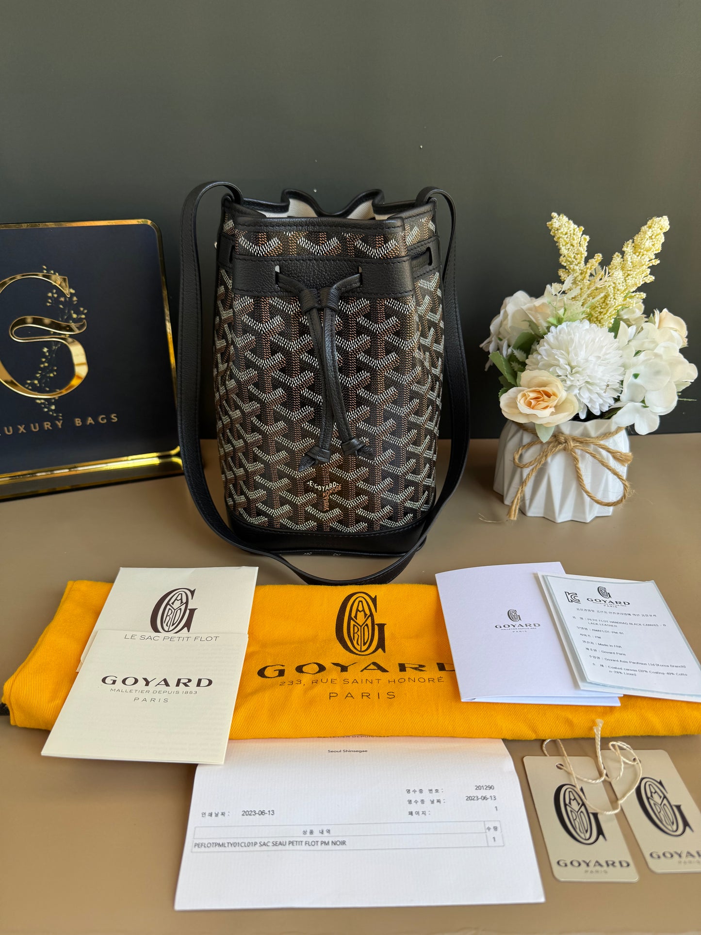 GOYARD PETITE FLOT