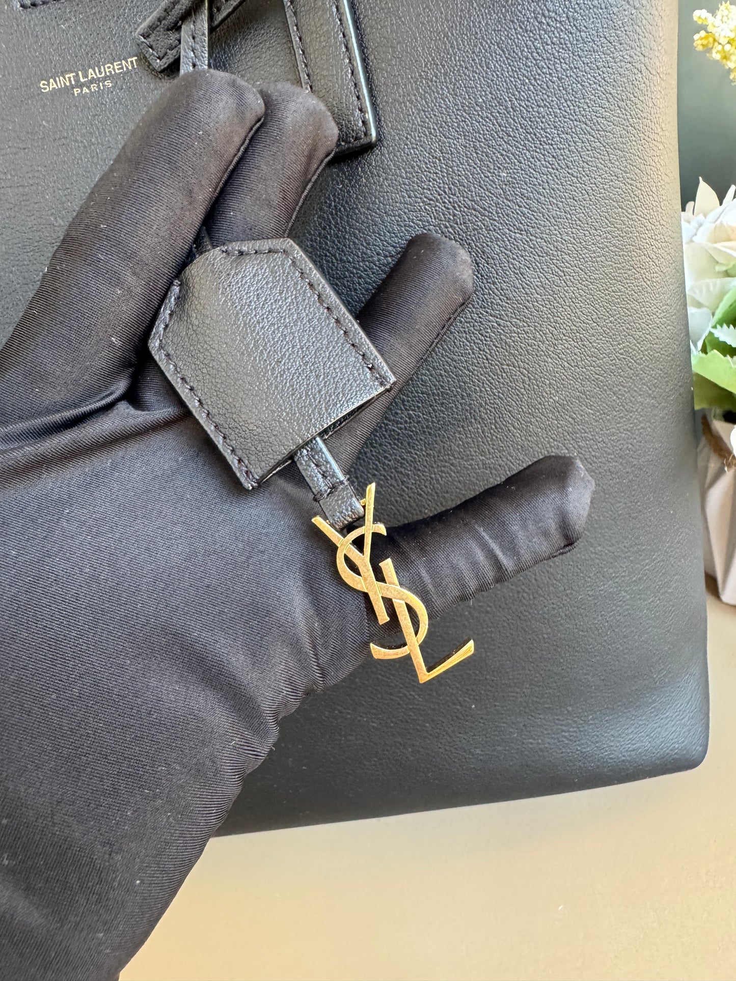 YSL VERTICAL TOTE