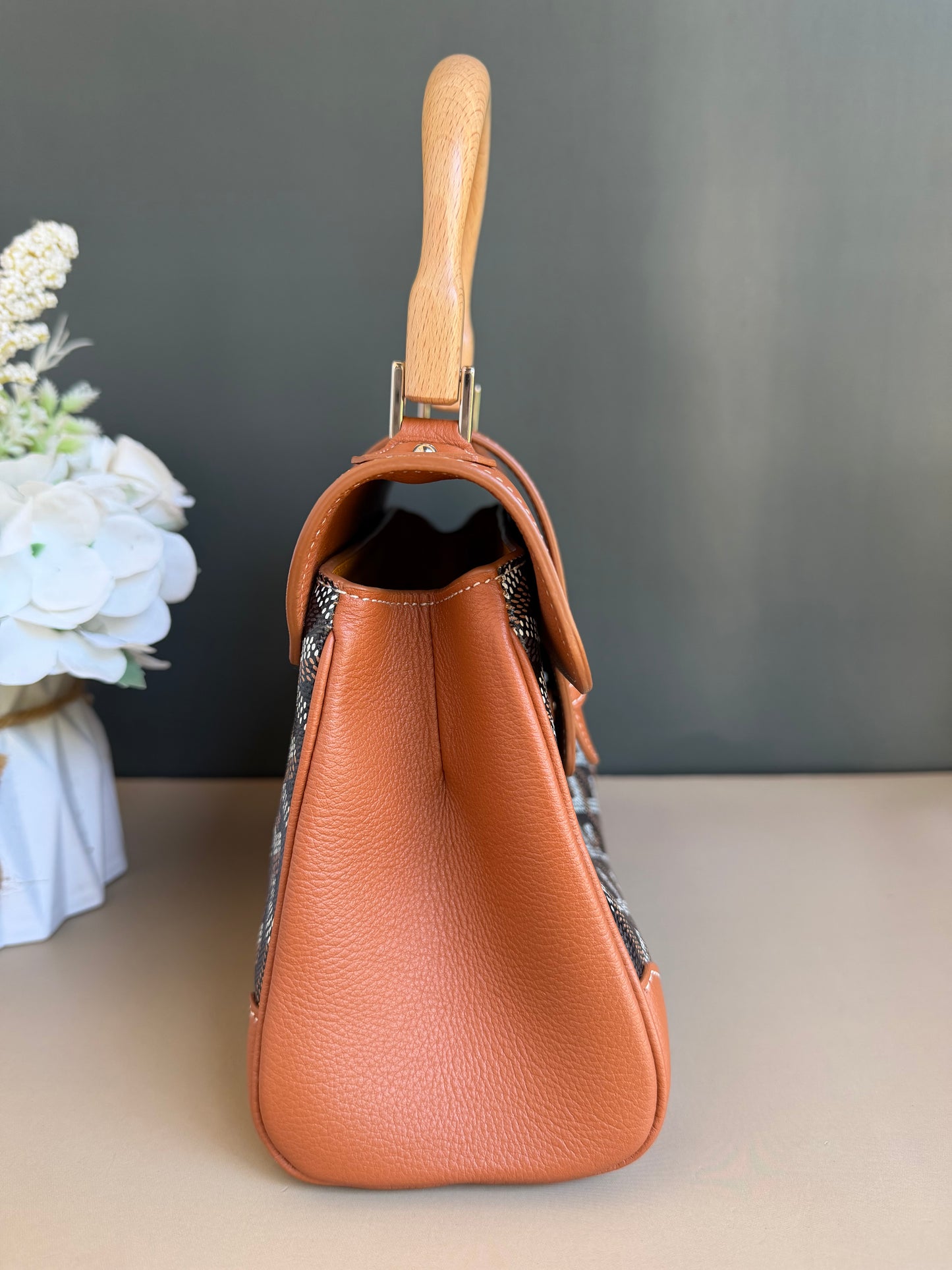GOYARD MII SAIGON TAN/BLACK