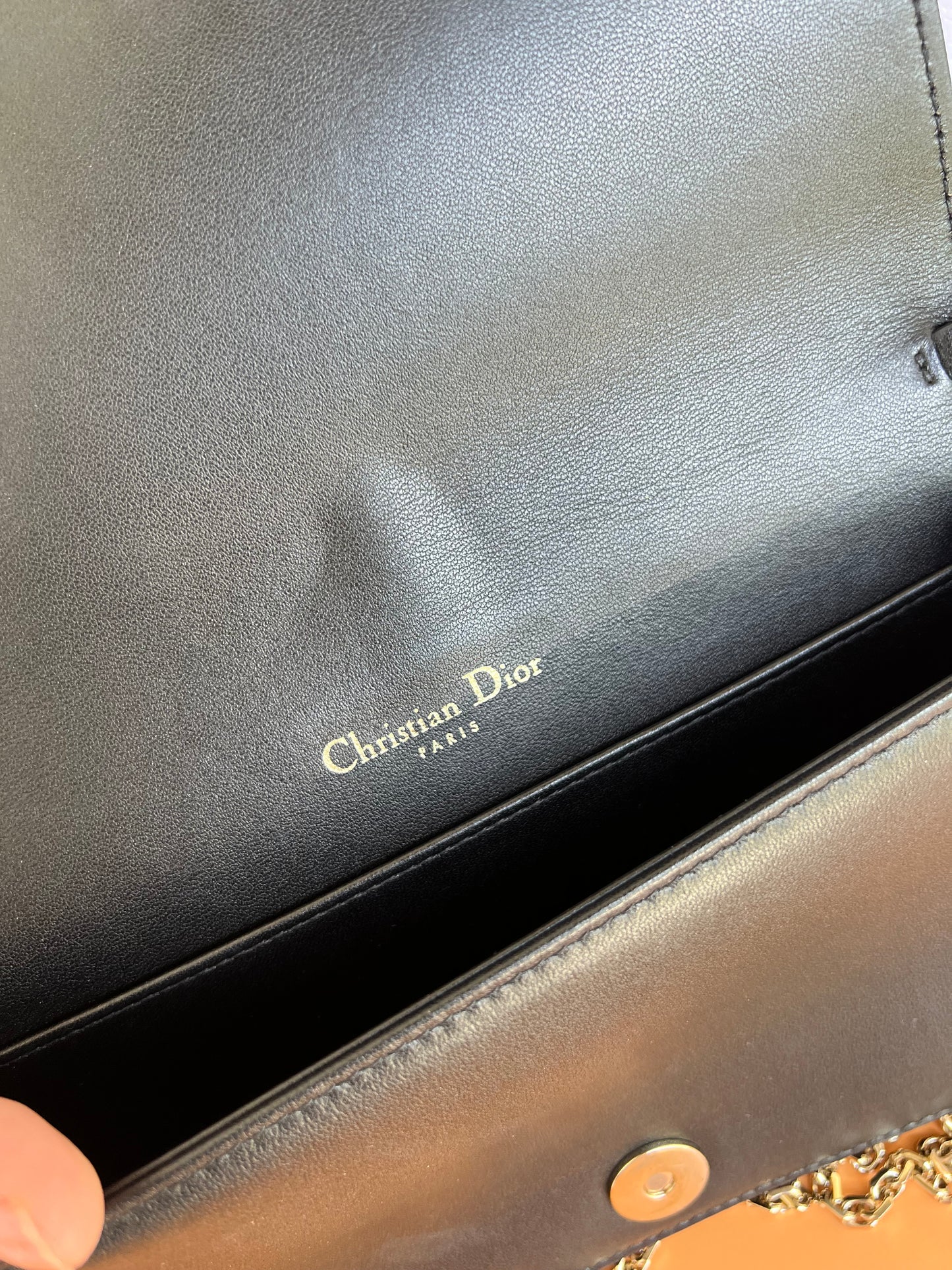 CHRISTIAN DIOR WALLET ON CHAIN