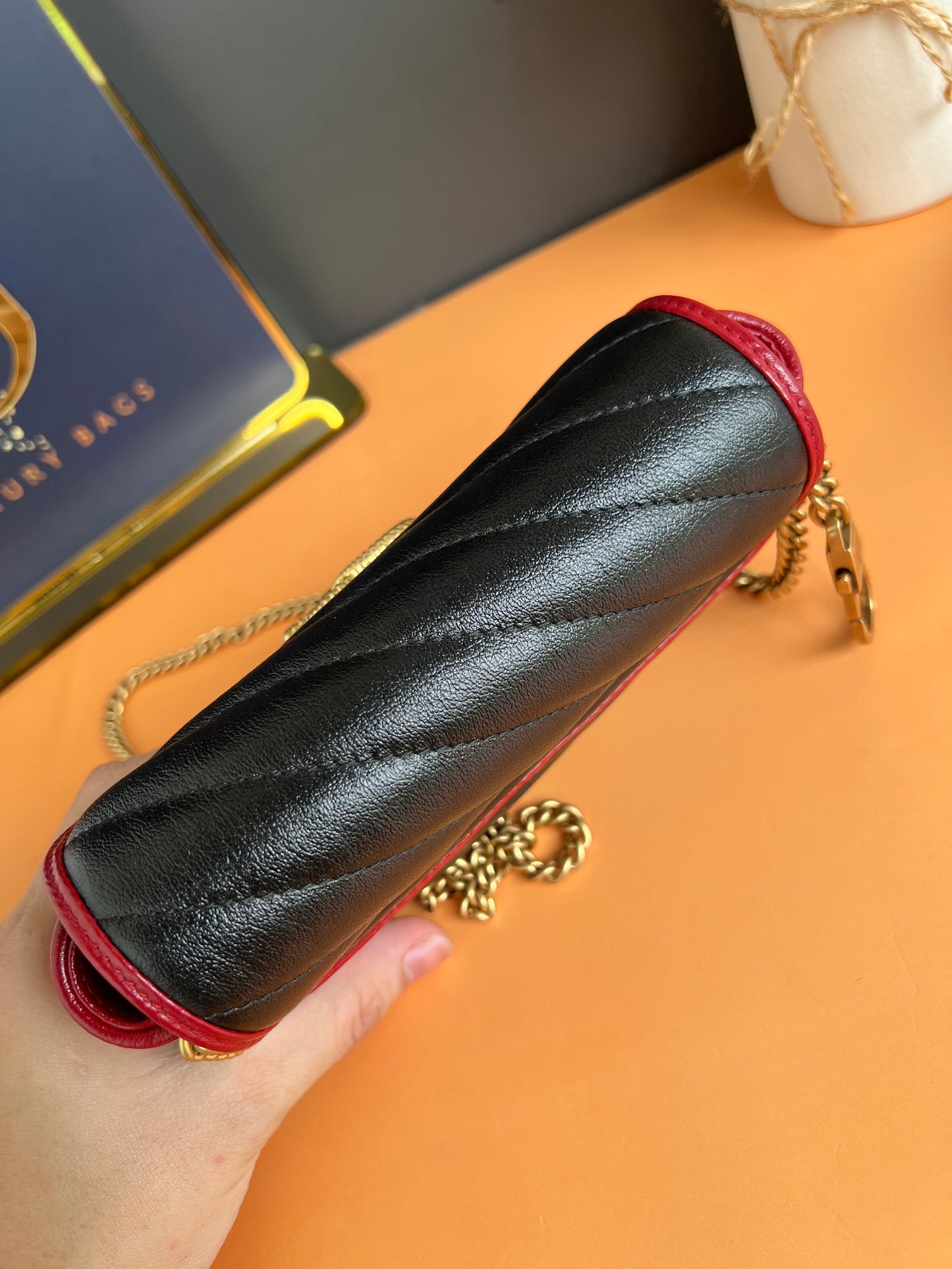 GUCCI MARMONT MINI FLAP