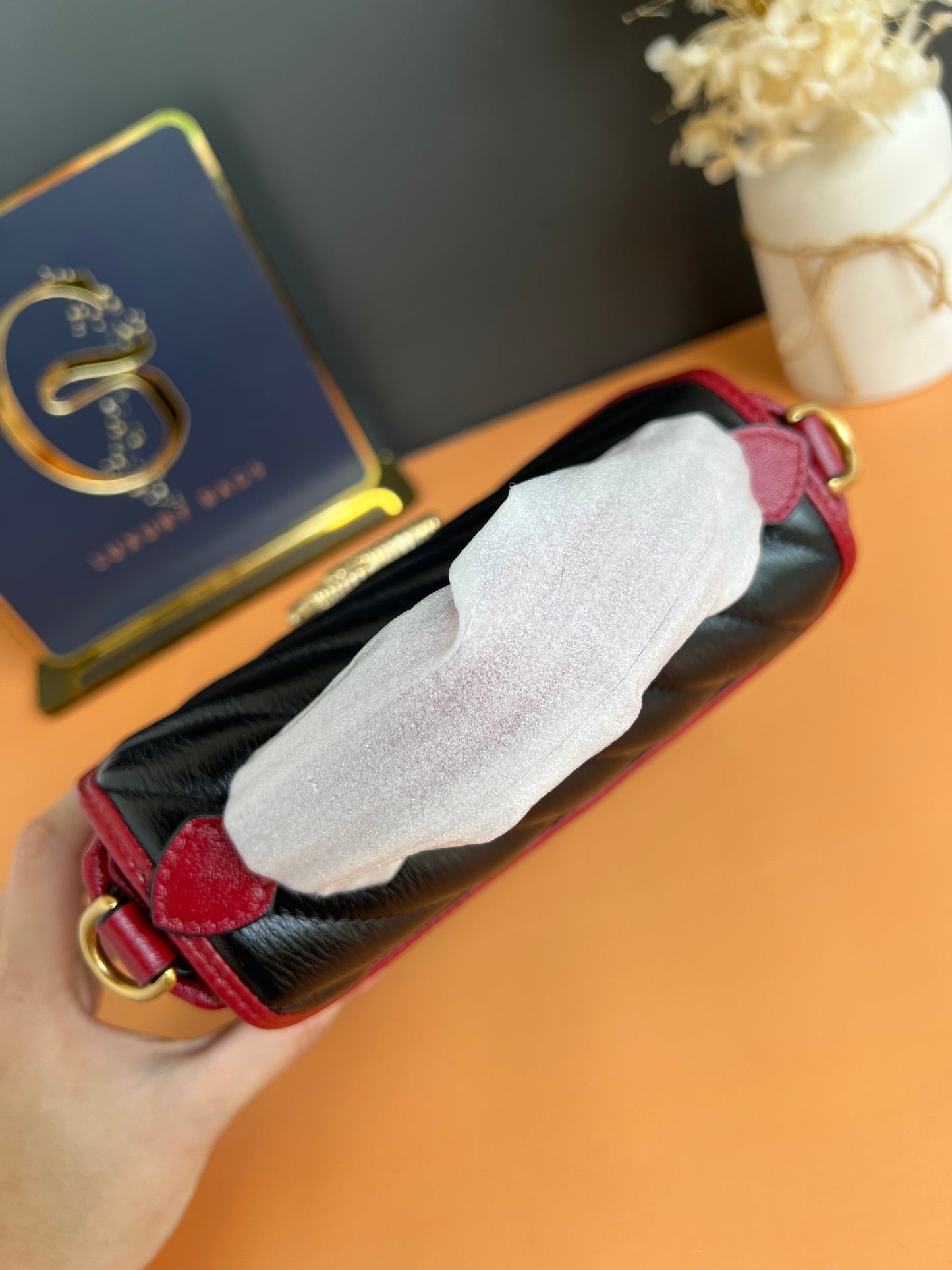 GUCCI MARMONT TOP HANDLE MINI