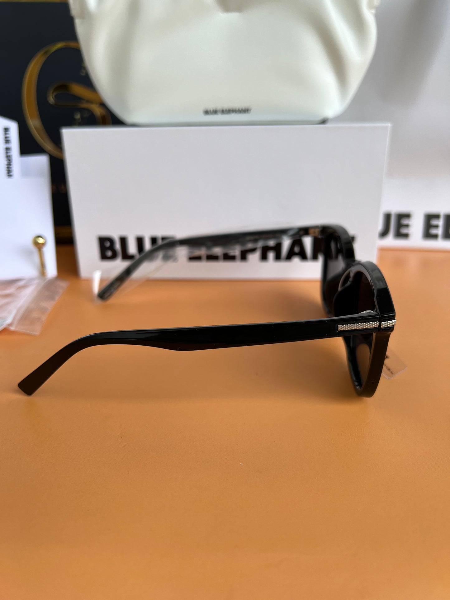 BLUE ELEPHANT SUNGLASSES DUSTIN BLACK