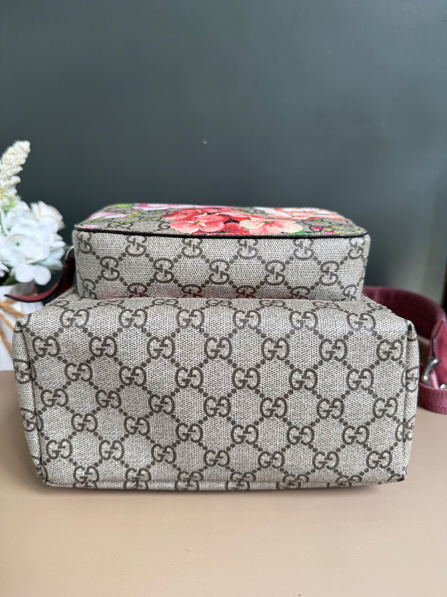 GUCCI FLORAL BACKPACK