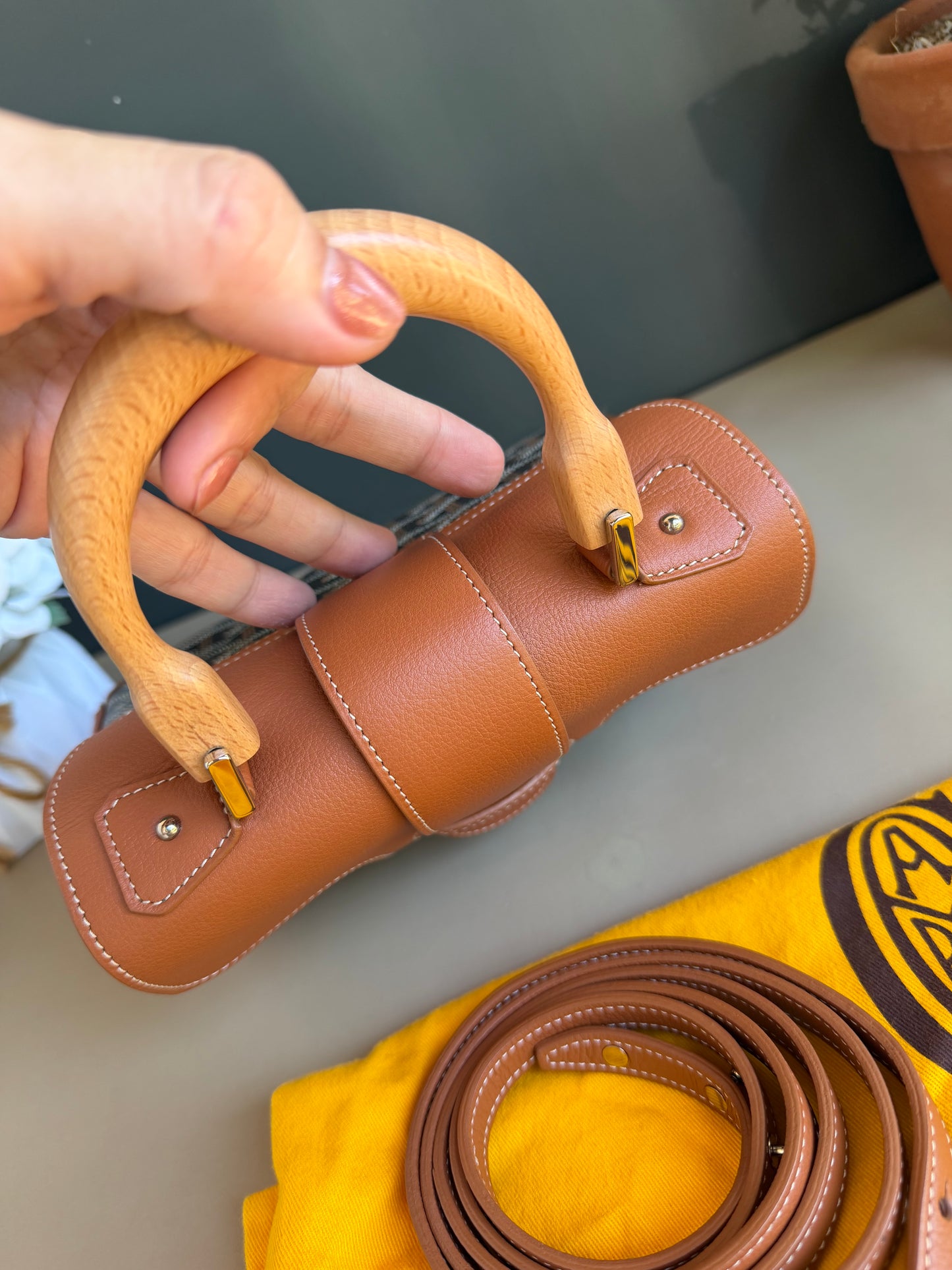 GOYARD MII SAIGON TAN/BLACK
