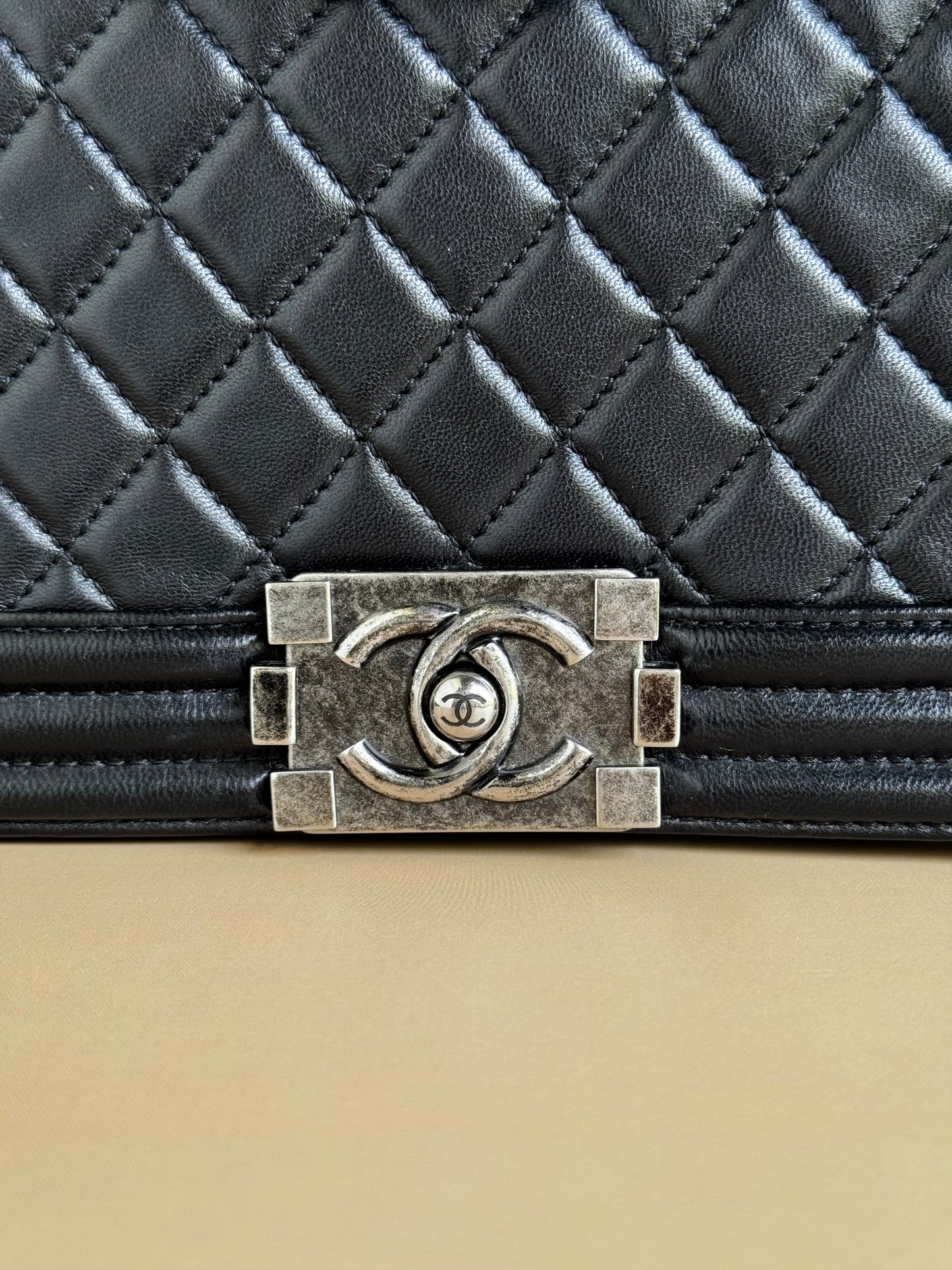 CHANEL LE BOY OLD MEDIUM