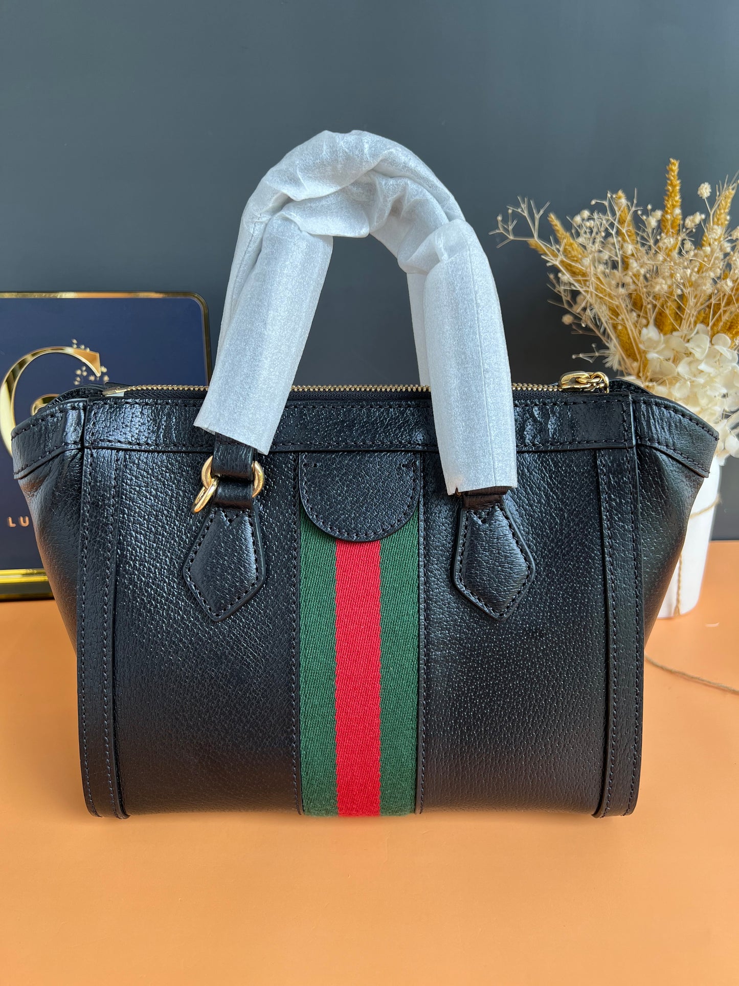 GUCCI OPHIDIA GG TOTE