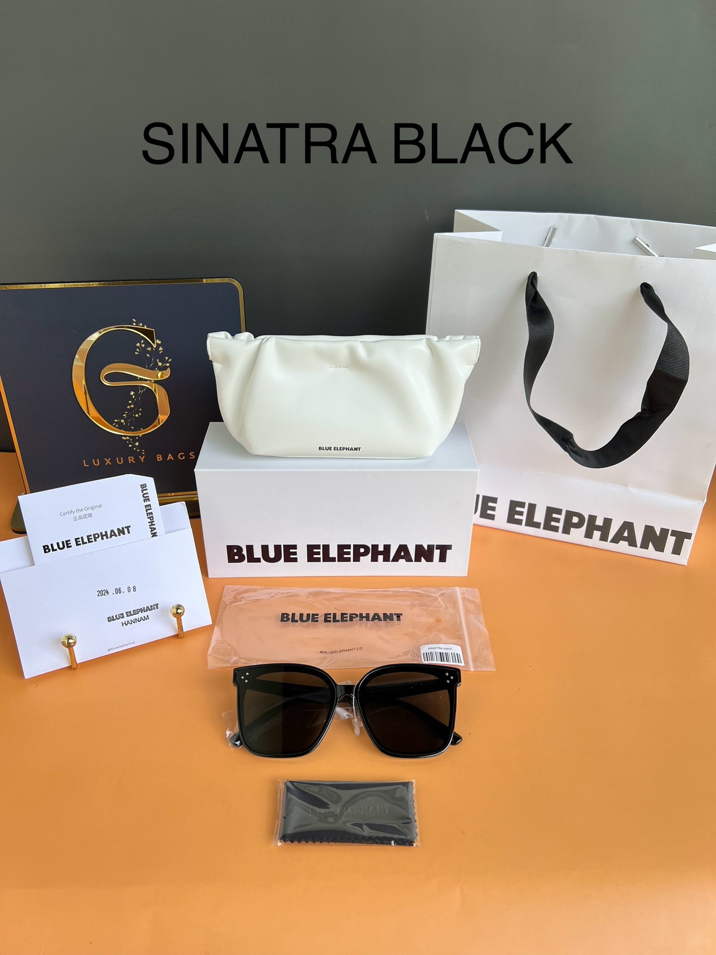 BLUE ELEPHANT SUNGLASSES SINATRA