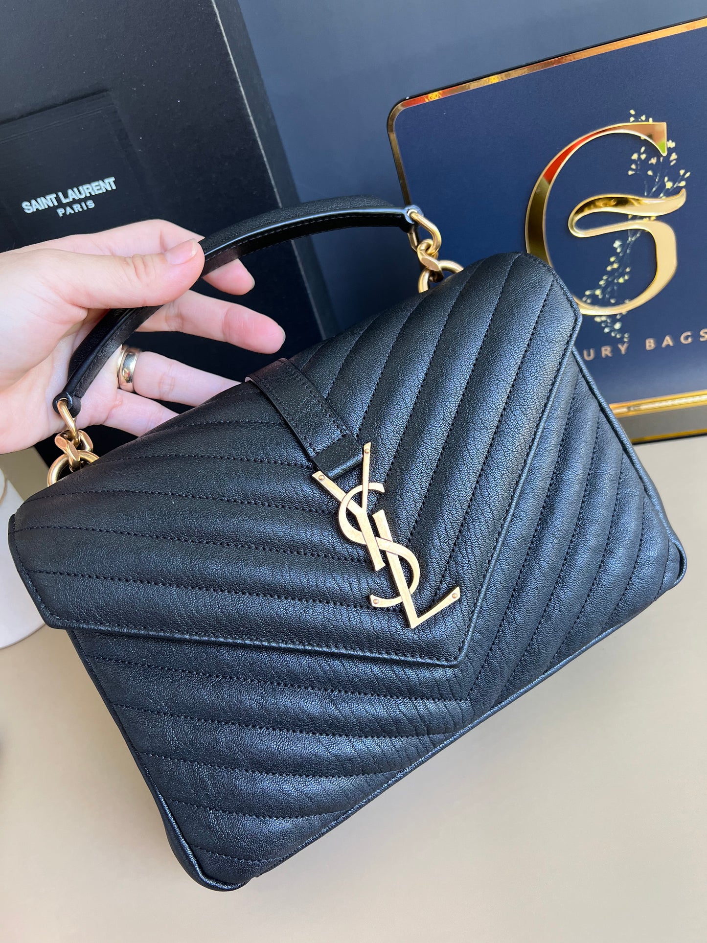 YSL SAINT LAURENT MEDIUM COLLEGE