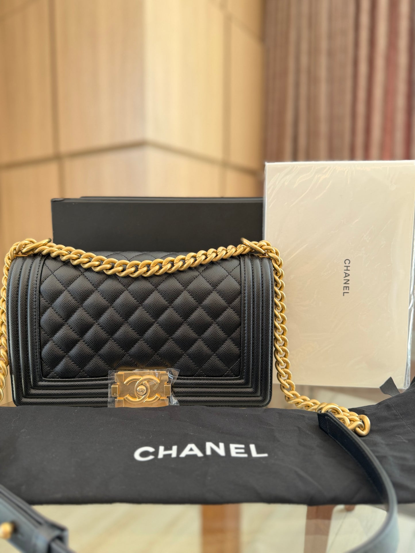 Chanel Le Boy Old Medium