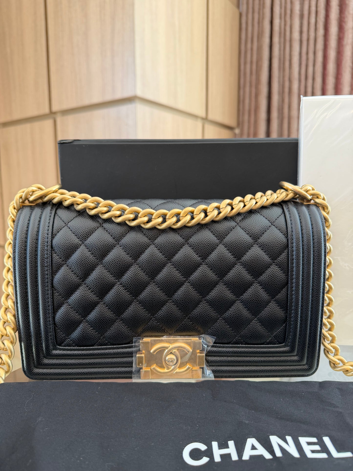Chanel Le Boy Old Medium