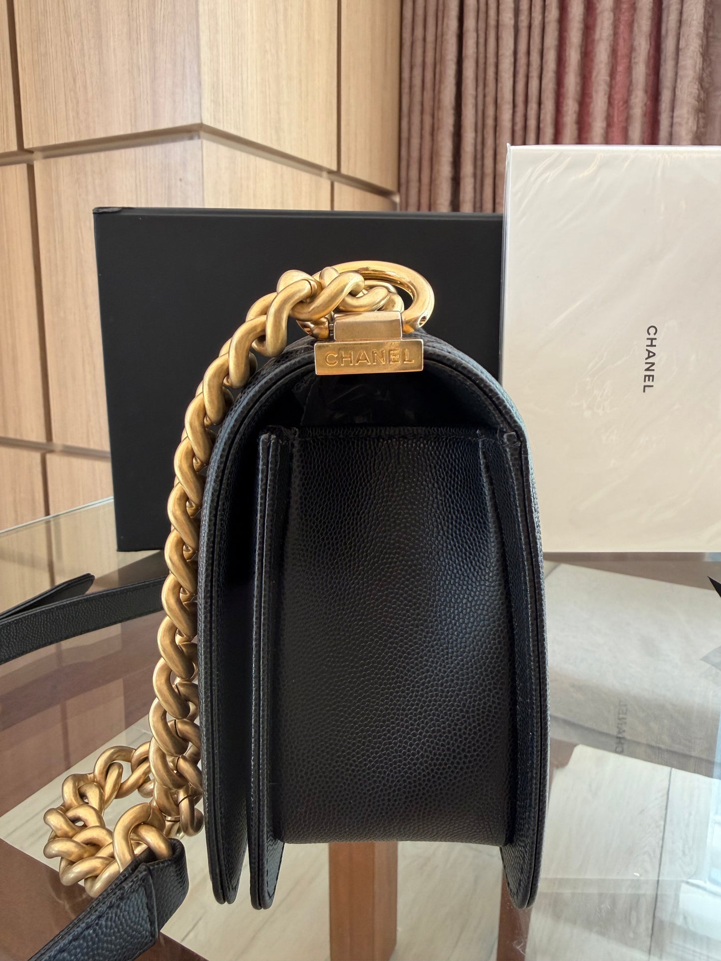 Chanel Le Boy Old Medium