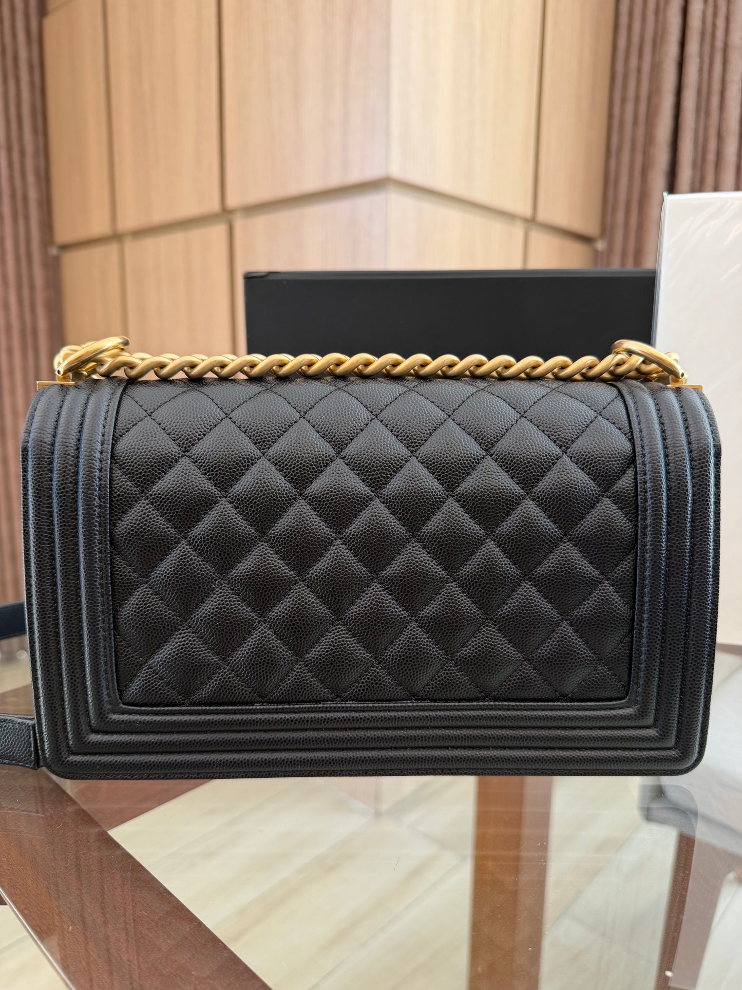 Chanel Le Boy Old Medium