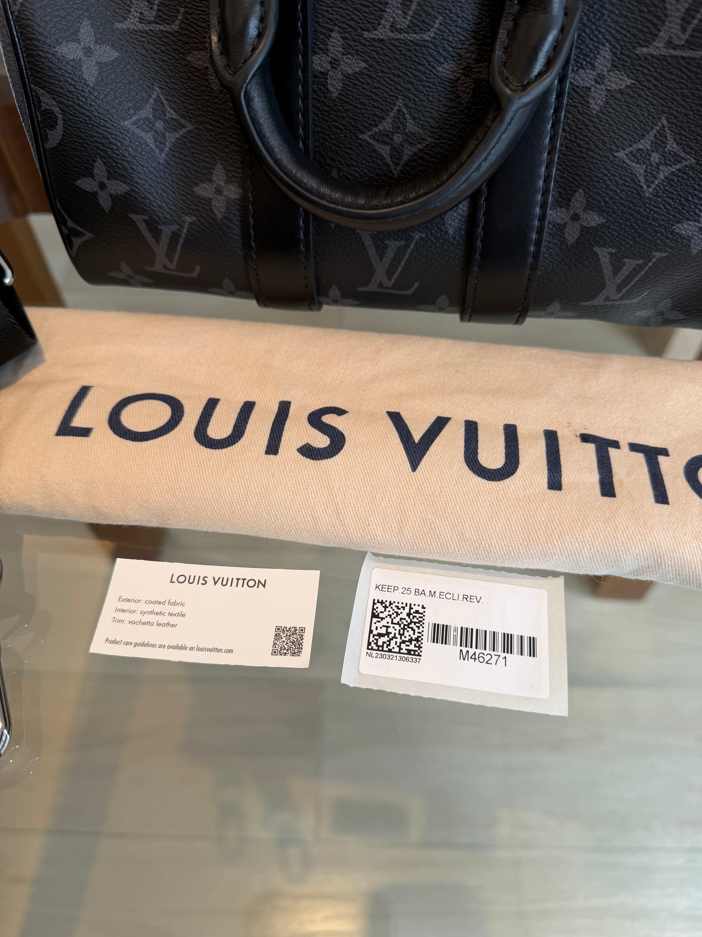 Louis Vuitton Keepall 25