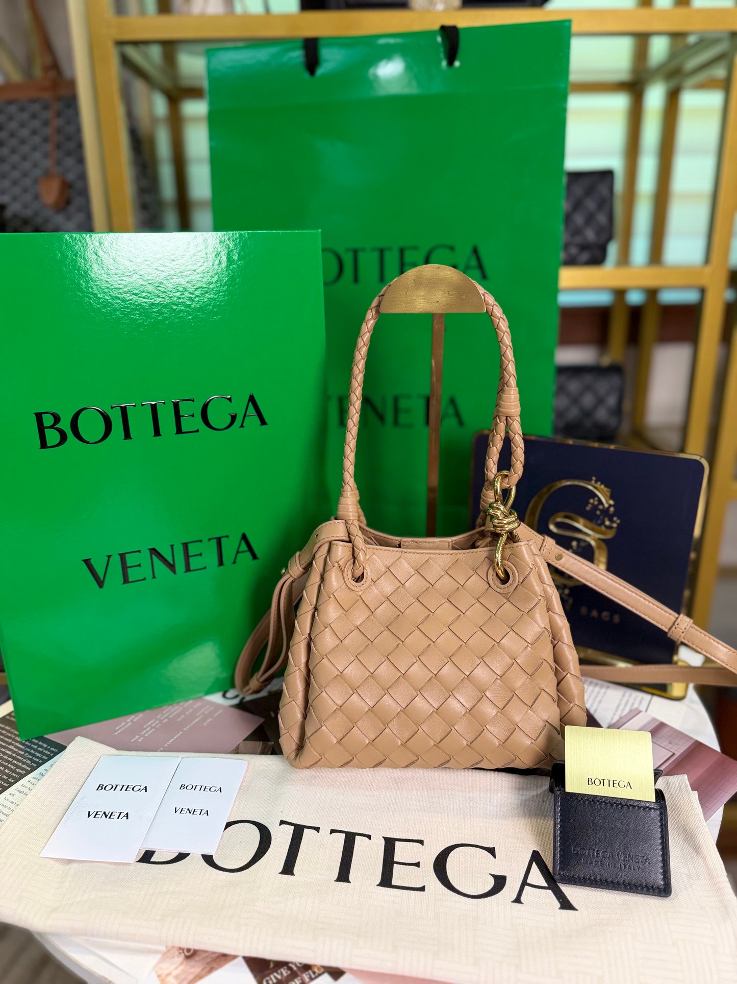 BOTTEGA VENETA PARACHUTE SMALL