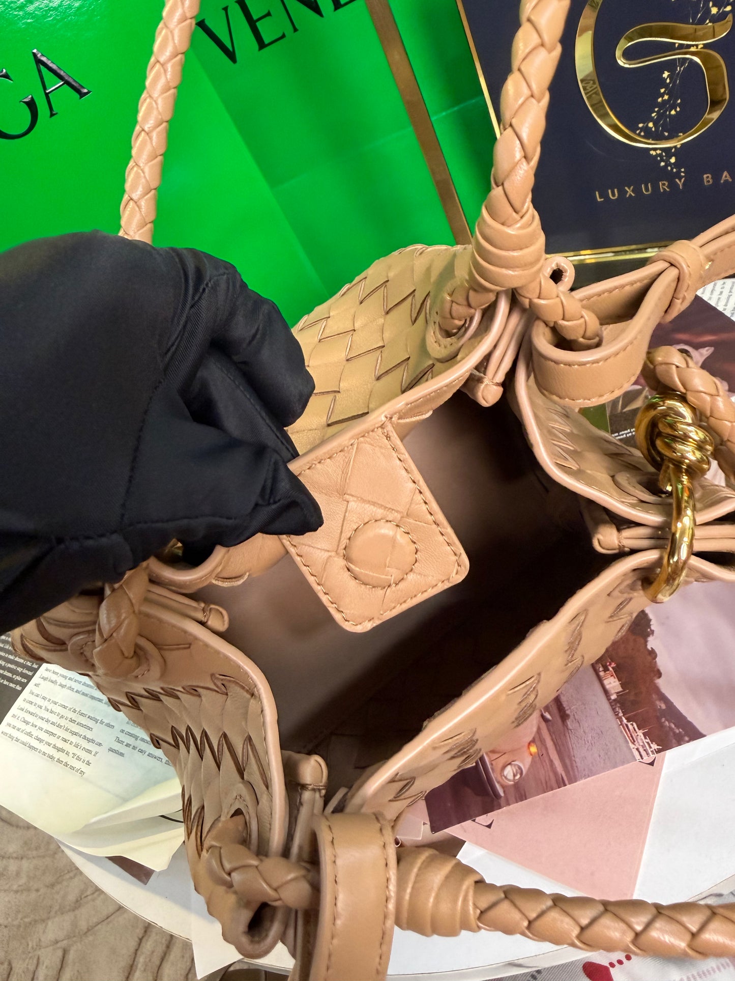 BOTTEGA VENETA PARACHUTE SMALL