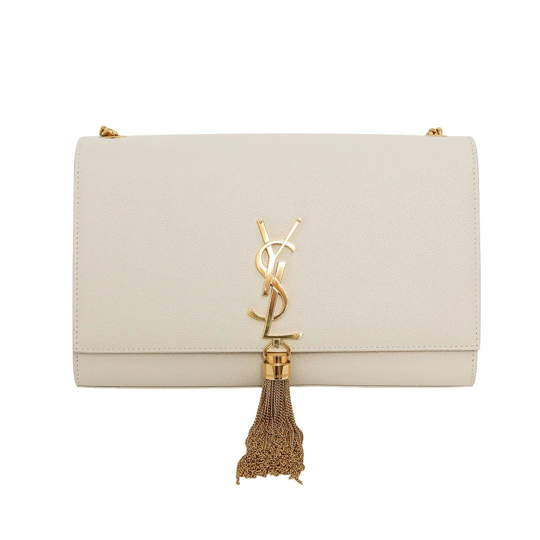 YSL KATE TASSLE BEIGE