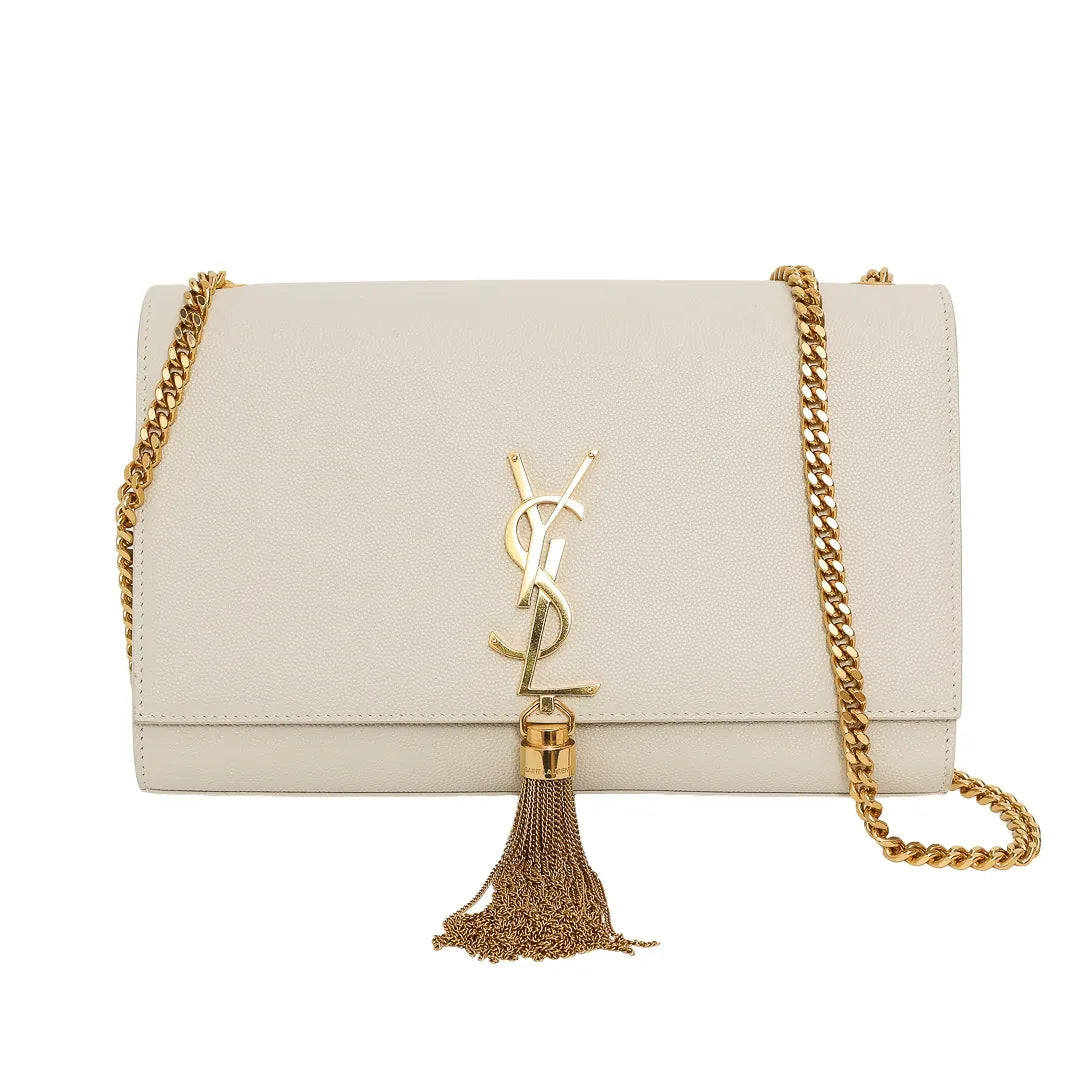 YSL KATE TASSLE BEIGE