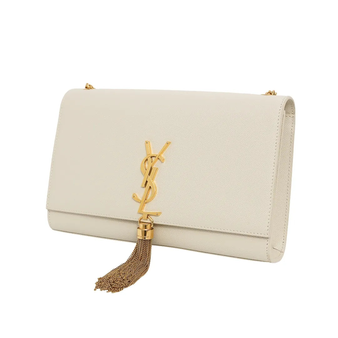 YSL KATE TASSLE BEIGE