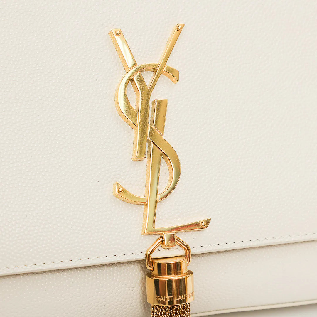 YSL KATE TASSLE BEIGE