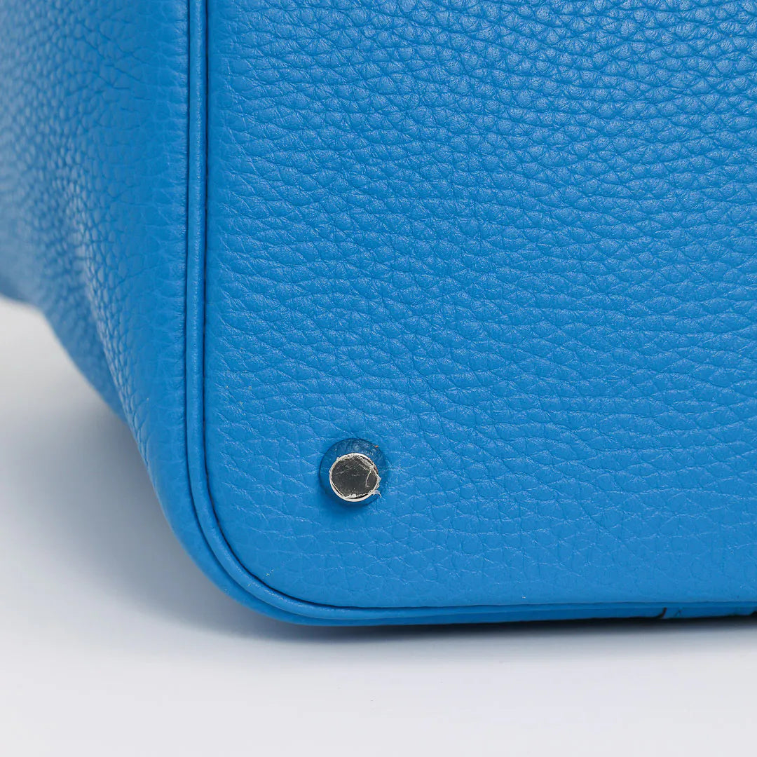 HERMES PICOTIN BLUE