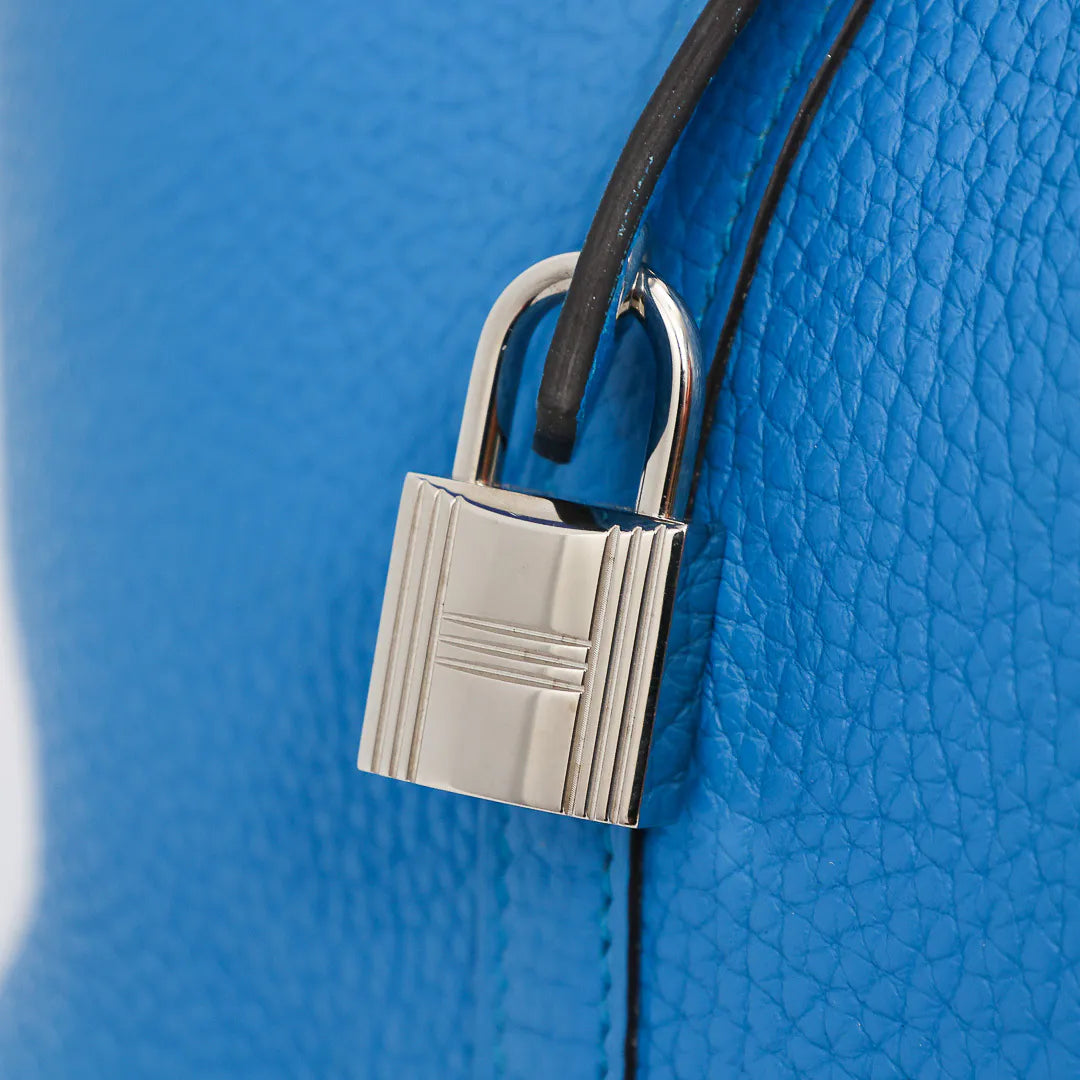 HERMES PICOTIN BLUE