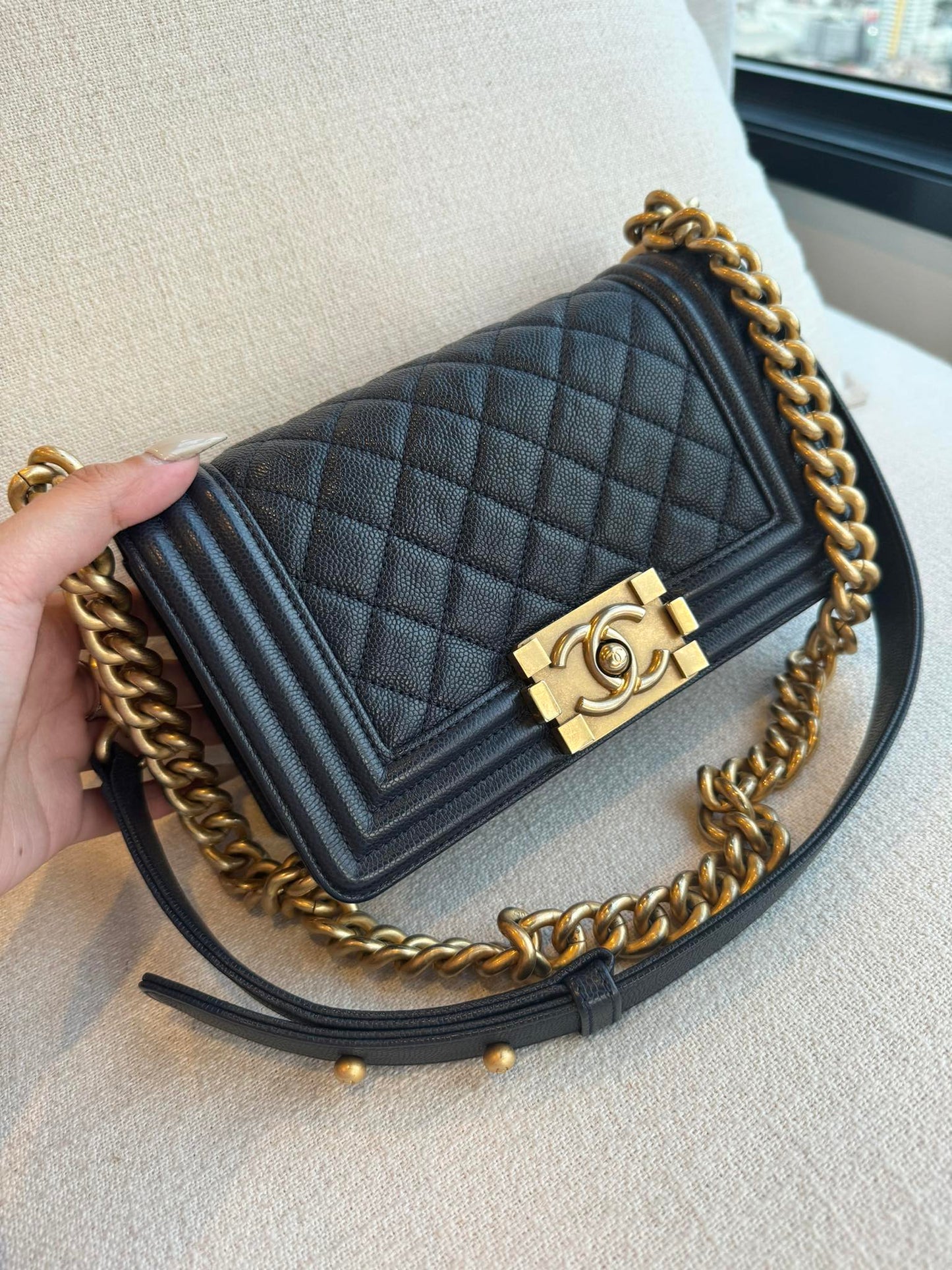 CHANEL LE BOY SMALL