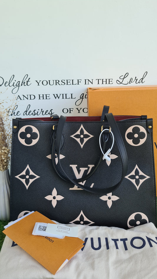 Louis Vuitton OTG MM empreiente