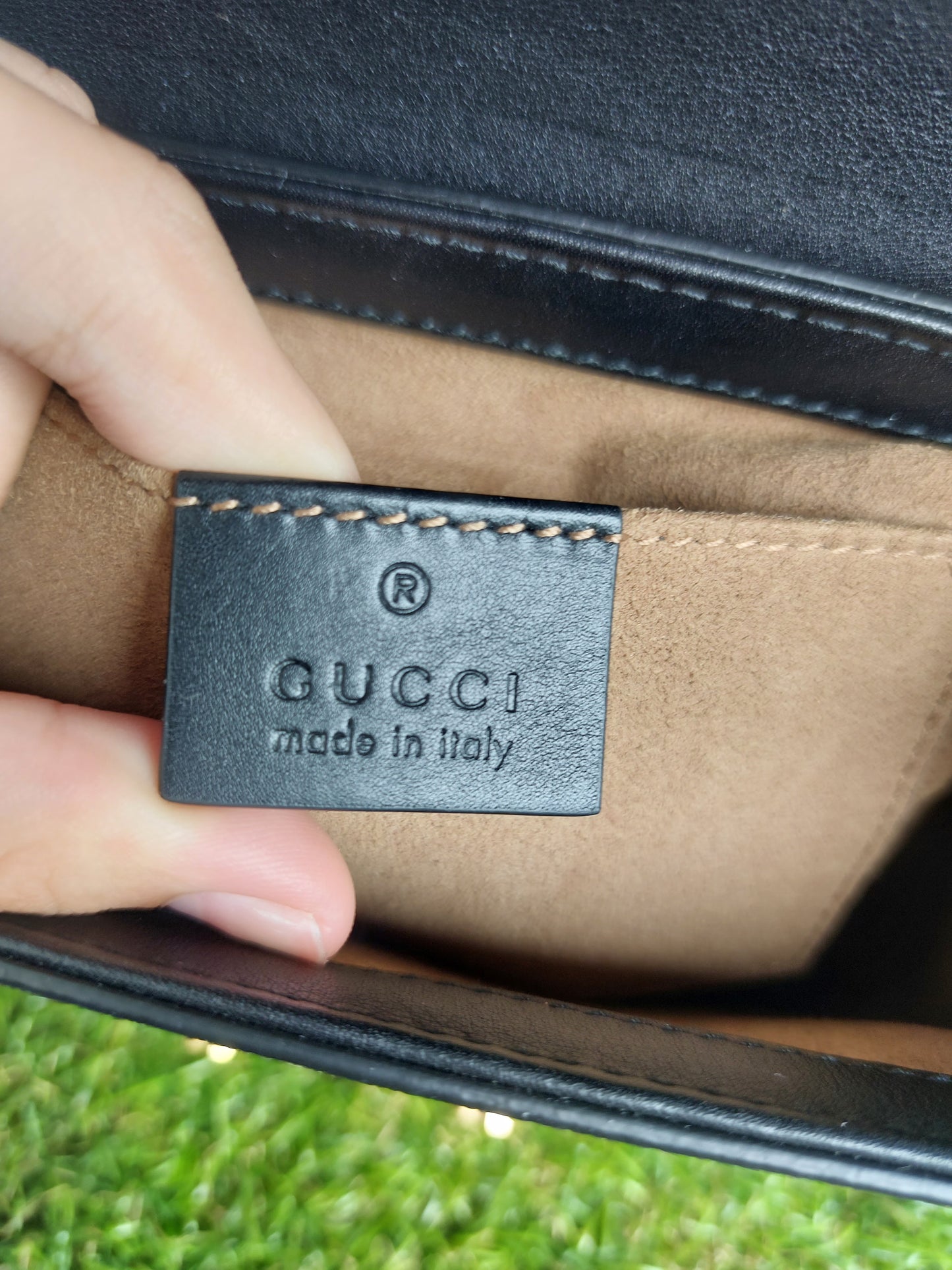 Gucci padlock small flap
