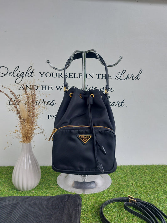 Prada Duet Re-Nylon Bucket