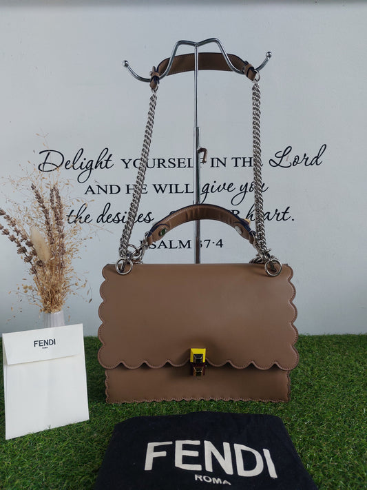 Fendi Kan Scalloped bag