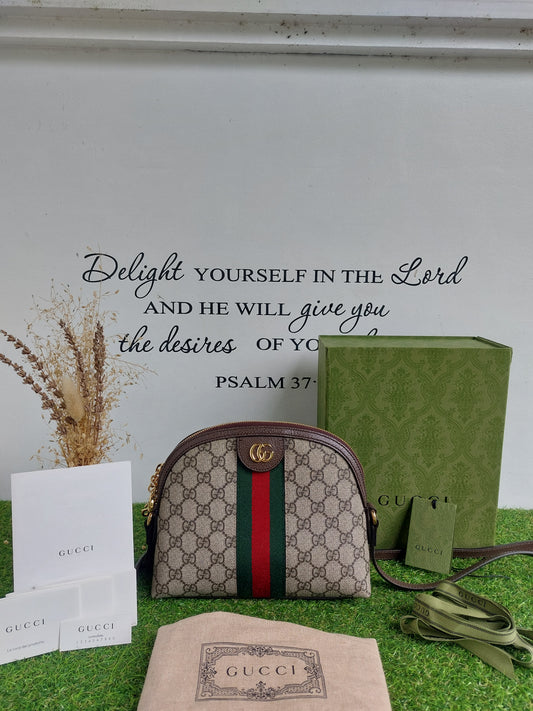 Gucci Ophidia GG Dome Sling