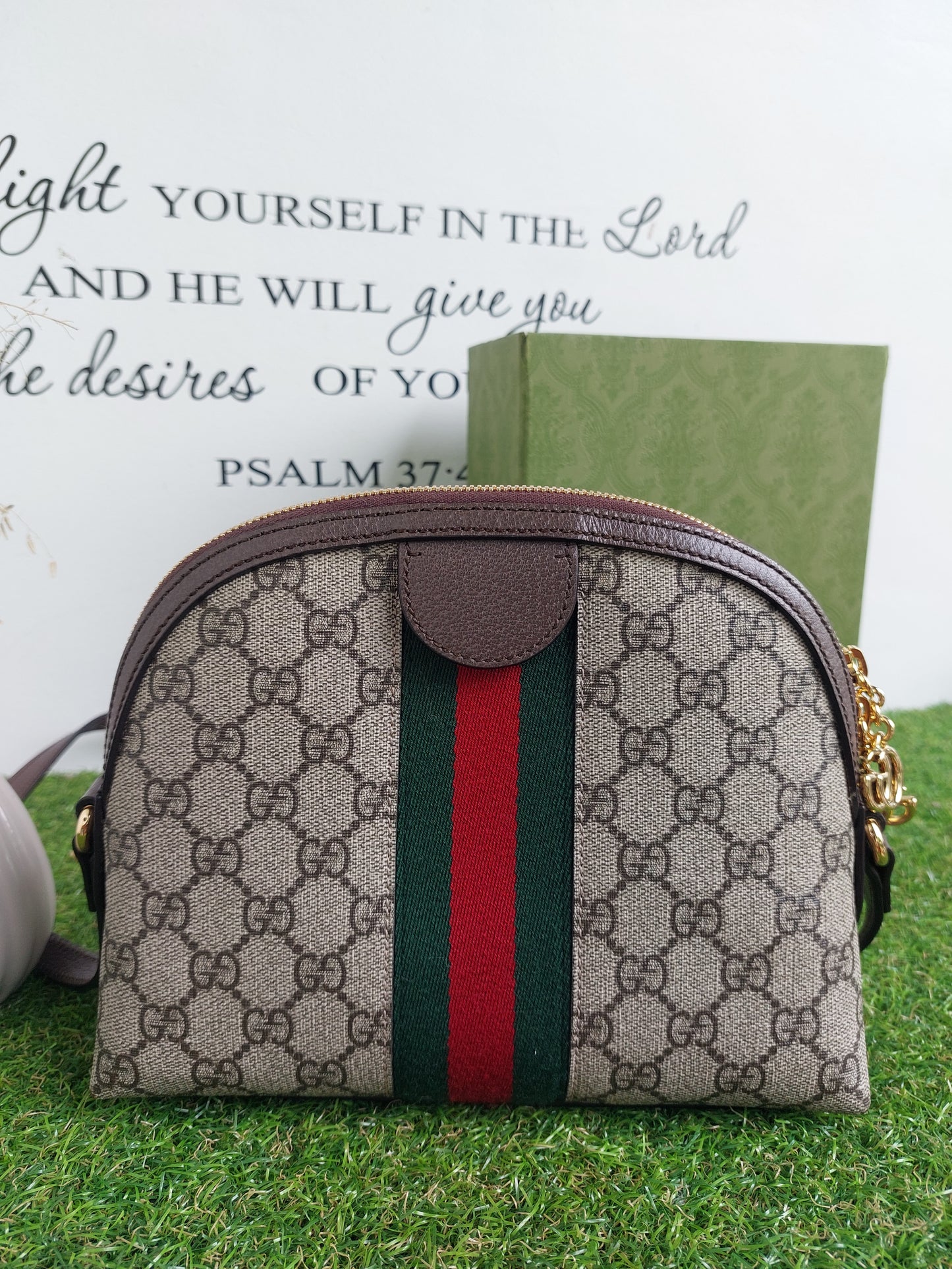 Gucci Ophidia GG Dome Sling