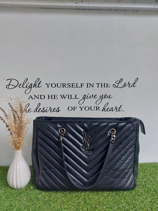 YSL College Tote