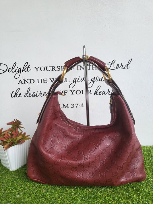 Guccisima Horseit Hobo Bag