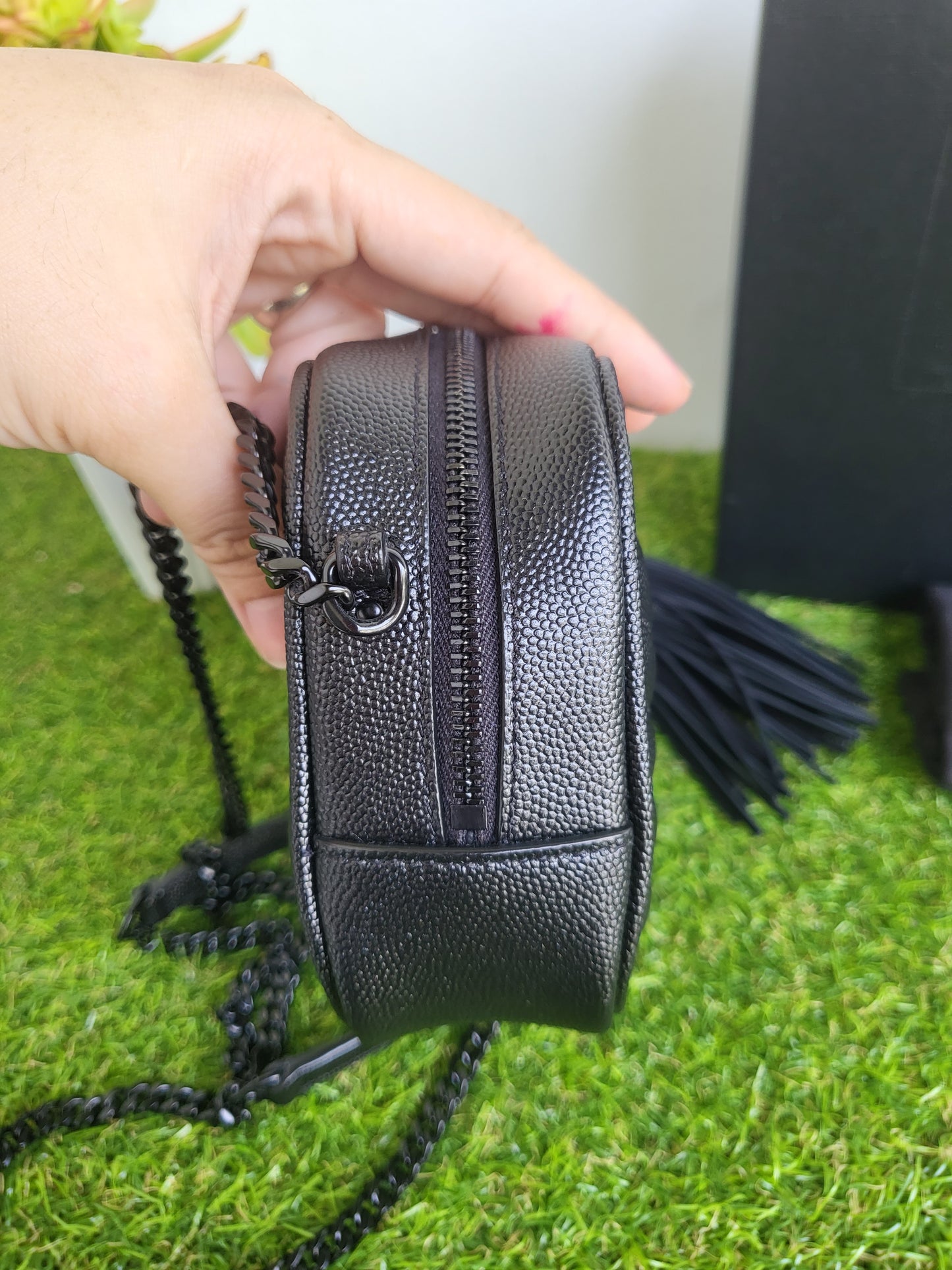 YSL Lou Quilted Camera Bag Mini